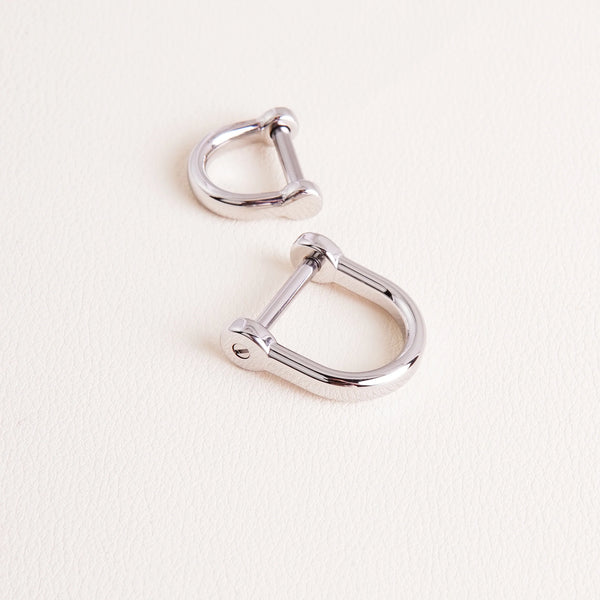 HERRAJE TIPO D NÍQUEL